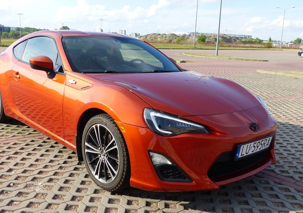 Toyota GT86 cena 61900 przebieg: 144000, rok produkcji 2013 z Lublin małe 277